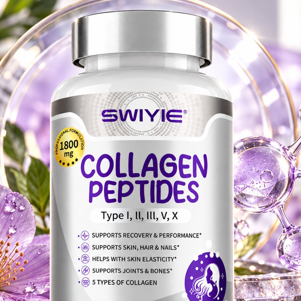 Frasco de SWIYIE Collagen Peptides