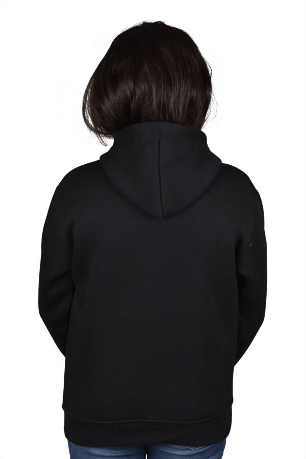 Basic Black Hoodie - Image 2